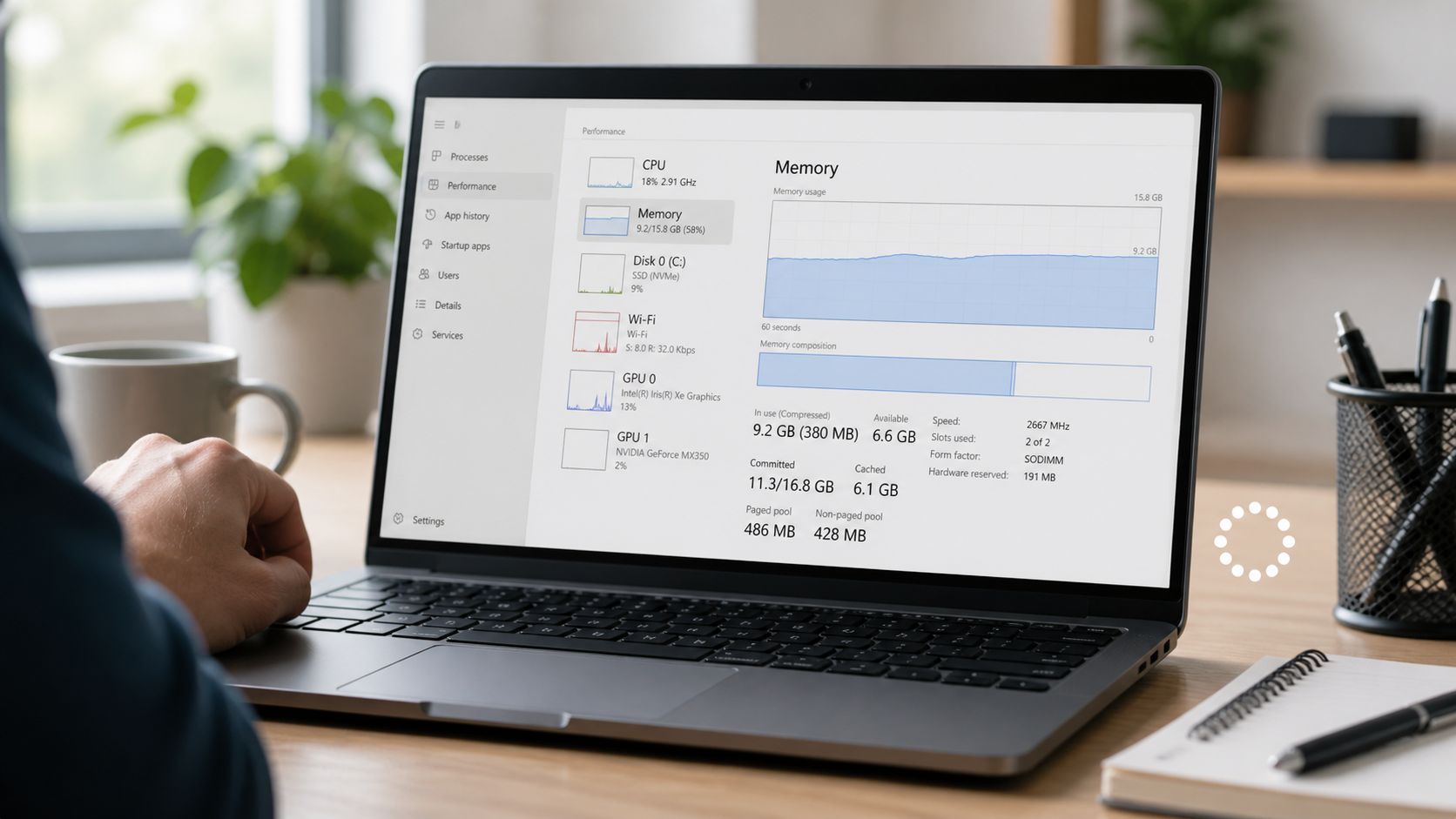 Solutii reale de optimizare a vitezei laptop-ului